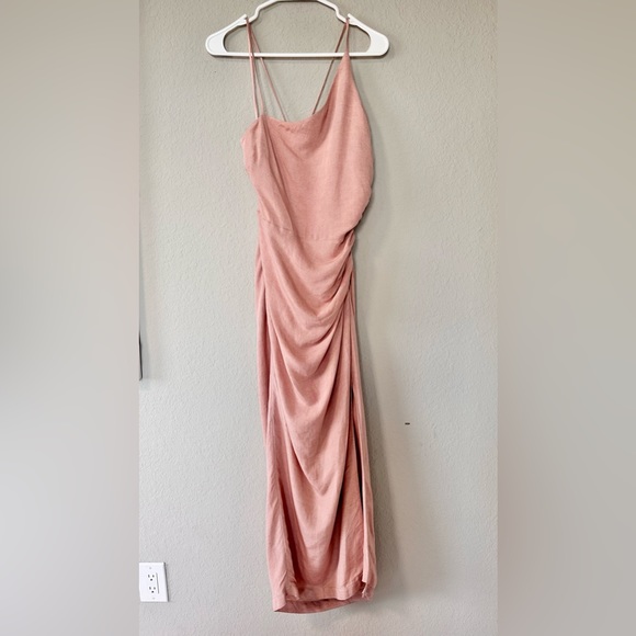 Anthropologie Ruched Asymmetrical Dress NWT - Picture 7 of 15